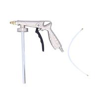 Hyuduo Spruzzatore di Vernice Pistola a Spruzzo con Rivestimento in Lega di Alluminio G1 4 Filettatura Maschio 150 PSI 270 Ml/s Uscita 20 Cm Distanza di Spruzzo per Decorazioni per la Casa Mobili Nave