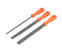Hyuduo Strumenti di Registrazione Manuale Indossare Set di File di Raspe in Legno Resistente, 3 Pc Round Piatto a metà Round per Progetti di Elaborazione del Legno di Precisione