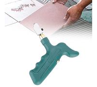 Hyuduo Strumento di Taglio del Vetro, Piastrelle a Mano Piastrelle di Vetro Divisore T Utensili di Taglio a T Rapido in Ceramica di Design Ergonomico, Produzione Professionale, Realizzato in