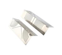 Hyuduo Strumento per Marcare Angoli e Archi Tracciatore Ad Lineare in Acciaio Inossidabile per Linee e Curve Parallele Precise Ingegneri Falegnami Decoratori