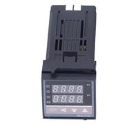 Hyuduo Termostato di Temperatura PID Termostato Regolatore PID Digitale con Input per Termocoppia di Tipo K 0-400 ℃ Output di relè per Automazione Industriale AC220V 50/60Hz