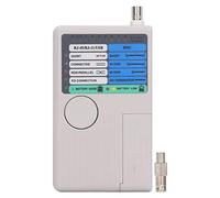 Hyuduo Tester per Cavi, Tester per Cavi Remoto ABS Portatile con Risposta Rapida per Utenti di Telefoni di Rete BNC USB RJ45 RJ11