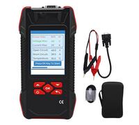 Hyuduo Tester per Pannelli Solari, Display Curva MPPT 2000 W 90 V 40 A | Custodia TPR, LCD da 3,2 Pollici, Batteria da 1500 MAh, Multimetro Fotovoltaico MPPT, 100 Set di Dati, Spegnimento