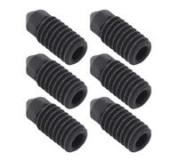 Hyuduo Ugelli in Acciaio Induriti Ad Alta Temperatura CNC Mazzini di Stampante 3D 0,6 Mm con Parete Interna Lucida Bassa viscosità per Laboratorio H2D Pla Abs PETG TPU