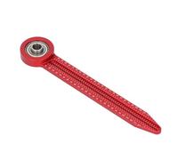 Hyuduo Woodworking Compass Scriber Alluminio in Alluminio in Lega a 360 Gradi a Rotazione Strumento di Disegno di Carpenter Scribe Calibro Adatto per la Redazione Industriale