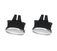 HYUDXH Condizionamento della Griglia di Uscita 2X / Adatto for Maserati Quattroporte Grancabrio Granturismo Clip scorrevoli for griglia di ventilazione aria condizionata anteriore e posteriore