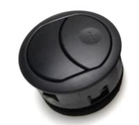 HYUDXH Condizionamento della Griglia di Uscita 96602410 Bocchetta aria condizionata cruscotto grigio nero for auto/Adatta for Chevrolet Lova Aveo 1.4(Black)