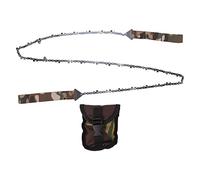 HYUMTODE a Catena Manuale da 48 Pollici, a Catena Portatile Pieghevole da Tasca con Borsa di conservazione, a Catena in Acciaio al Manganese per la Cura del Giardino all’APER