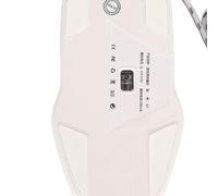 HYUMTODE Mouse da gioco cablato a forma di auto sportiva, mouse ottico USB per computer con 4 DPI regolabili fino a 3200, luce LED a respirazione, design ergonomico a 6 pulsanti per giocato (Blu)