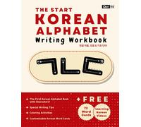 Hyun Ji Hwang The Start Korean Alphabet Writing Workbook (Tascabile)