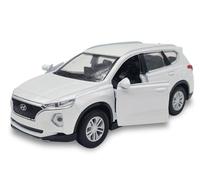 HYUNDAI 2018 Santa Fe TM modello in miniatura pressofuso auto giocattolo 1:38