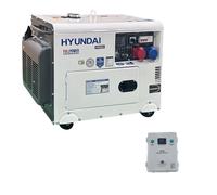 Hyundai 65255 - Gruppo Elettrogeno Full Power Diesel 8,5 kW Silenziato