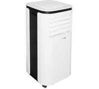 Hyundai, Climatizzatore Mobile 9000 BTU Classe A Bianco, EER 2,61, Sistema di Autoevaporazione, 24 L/Giorno, 2 Velocità, Telecomando, Ideale per 14-20 m², Rumore ≤65dB(A)