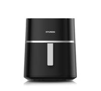 Hyundai Friggitrice ad aria senza olio 7 litri, Air Fryer HAF7000D. 1800 W, 10 programmi, nero