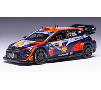 MODELLINO AUTO STATICO IXO HYUNDAI I20 N #6 SORDO RALLY MONTECARLO 2023 1/43