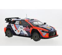 HYUNDAI i20 N RALLY1 #8 Rallye Chili 2024 Tänak Järveoja 1/18 IXO 18RMC223