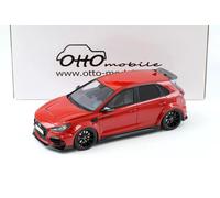 HYUNDAI i30 N PRIOR DESIGN 2021 ENGINE RED 1/18 OTTO-MOBILE OT1112