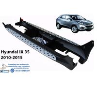 Hyundai IX35 '10 Pedane Laterali Barre Scalette Sottoporta Predellini Alluminio