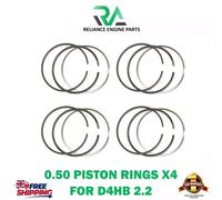 Hyundai Kia 2.2CRDI Diesel D4HB Pistone Anelli Set 0.50 Misura 230402F910