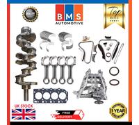 HYUNDAI KIA D4CB 2.5 DIESEL 4WEB ALBERO MOTORE FORGIATO CON KIT DI RICOSTRUZIONE