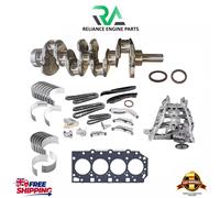 Hyundai Kia D4CB 2.5 Diesel Forgiato 4 Tela Albero Motore con Ricostruzione Kit