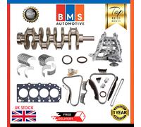 Hyundai Kia H-1 D4CB 2.5 Diesel Forgiato 8 Tela Albero E Kit Revisione Motore