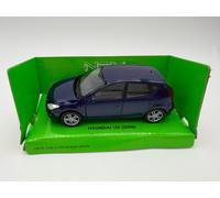 Hyundai Modello Auto 1:39 Blu Welly, Modello Collezione Die Cast