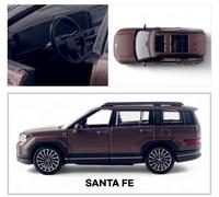 Hyundai Motors SANTA FE MX Mini Diecast Scala 1:38 Miniatura Display Giocatto...
