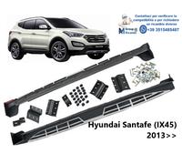 Hyundai SantaFe IX45 '13 Pedane Laterali Barre Scalette Sottoporta Predellini