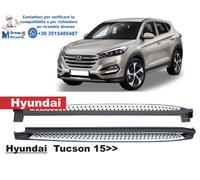 Hyundai Tucson Pedane Laterali Barre Scalette Sottoporta Predellini Alluminio
