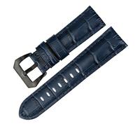HYUOIND Cinturini for Orologi 22 24 26mm Accessori for Orologi Bracciale for Orologi Cinturino in Pelle Cinturini for Orologi Blu Compatibili con Panerai(Sapphire Blue BB,22mm)