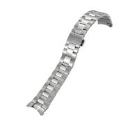 HYUOIND Cinturino in Acciaio Inossidabile Argento 21mm Cinturino Compatibile con 1853 Tissot T127 40mm Orologio T127410 T127407 T127410A T127407A bracciali da Uomo