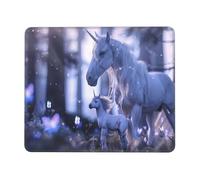 Hyupuanj Tappetino Mouse Piccolo 250 x 200 mm, Tappetini Mouse Gaming unicorno, Mousepad Impermeabile e Antiscivolo, con Bordo Cucito, Pratica e Facile da Pulire, Ufficio, Laptop, PC l-234