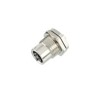 Hyuwdai 1 connettore M8 impermeabile con sensore di segnale a 3 pin, 4 pin, tipo A, maschio femmina, a crimpare, spina a crimpare, presa a saldare, cavo adattatore IP67 (anteriore femmina (saldatura