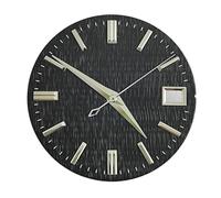 Hyuwdai 1 pz 28,5 mm NH35 quadrante orologio argento nero blu quadrante adatto for accessori for orologi con cassa NH35 ore 3(1)