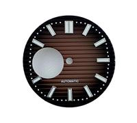 Hyuwdai 1 pz 29,5 mm quadrante orologio N H38 quadrante quadrante verde luminoso adatto for N H38 movimento orologio accessori strumento di riparazione(Dial-11)