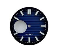 Hyuwdai 1 pz 29,5 mm quadrante orologio N H38 quadrante quadrante verde luminoso adatto for N H38 movimento orologio accessori strumento di riparazione(Dial-9)