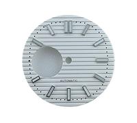 Hyuwdai 1 pz 29,5 mm quadrante orologio N H38 quadrante quadrante verde luminoso adatto for N H38 movimento orologio accessori strumento di riparazione(Dial-8)