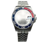 Hyuwdai 1 pz 40MM Orologio da uomo NH35 NH36 Cassa in Acciaio Inox Zaffiro Cassa Meccanica Modificata, Dense bottom, agata