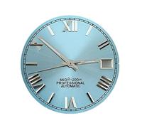 Hyuwdai 1 pz No logo 28.5mm NH35 Quadrante Mani Viso Aghi Puntatori NH35 NH36 Movimento Automatico Parti di Orologi di Ricambio(With S logo11)