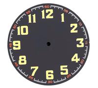 Hyuwdai 1 pz Sostituire Parti 40.8mm Quadrante Orologio NH35 Movimento Parti Del Viso Fit NH35 NH36A ETA2824 PT5000 Automatico Quadrante Accessori, Quadrante nero, Fit ETA2824 PT5000