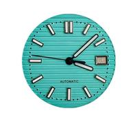 Hyuwdai 1 quadrante da 30,5 mm con luce verde, adatto per accessori per orologi con movimento NH35, Quadrante 18-s, misura unica