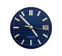 Hyuwdai 1 quadrante da 30,5 mm con luce verde, adatto per accessori per orologi con movimento NH35, Quadrante 23-s, misura unica