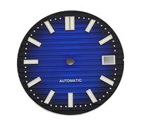 Hyuwdai 1 quadrante da 30,5 mm con luce verde, adatto per accessori per orologi con movimento NH35, Quadrante 4-s, misura unica
