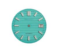 Hyuwdai 1 quadrante da 30,5 mm con luce verde, adatto per accessori per orologi con movimento NH35, Quadrante 16-s, misura unica