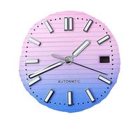 Hyuwdai 1 quadrante da 30,5 mm con luce verde, adatto per accessori per orologi con movimento NH35, Quadrante 28-s, misura unica