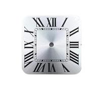 Hyuwdai 1pcs 27mm S Logo NH35 Quadrante Quadrato Quadrante Adatto per NH35/NH36 Movimenti Orologi Accessori Strumento di Riparazione, K-525, S Dial