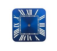 Hyuwdai 1pcs 27mm S Logo NH35 Quadrante Quadrato Quadrante Adatto per NH35/NH36 Movimenti Orologi Accessori Strumento di Riparazione, K-521, S Dial