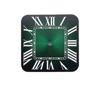 Hyuwdai 1pcs 27mm S Logo NH35 Quadrante Quadrato Quadrante Adatto per NH35/NH36 Movimenti Orologi Accessori Strumento di Riparazione, K-519, S Dial