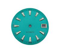 Hyuwdai 1pcs Nh35 Quadrante S Logo 28.5mm Scala Quadrante Adatto per NH35 NH36 Movimento Nessun Luminoso Orologio Accessori Strumento di Riparazione, K-696, S Dial